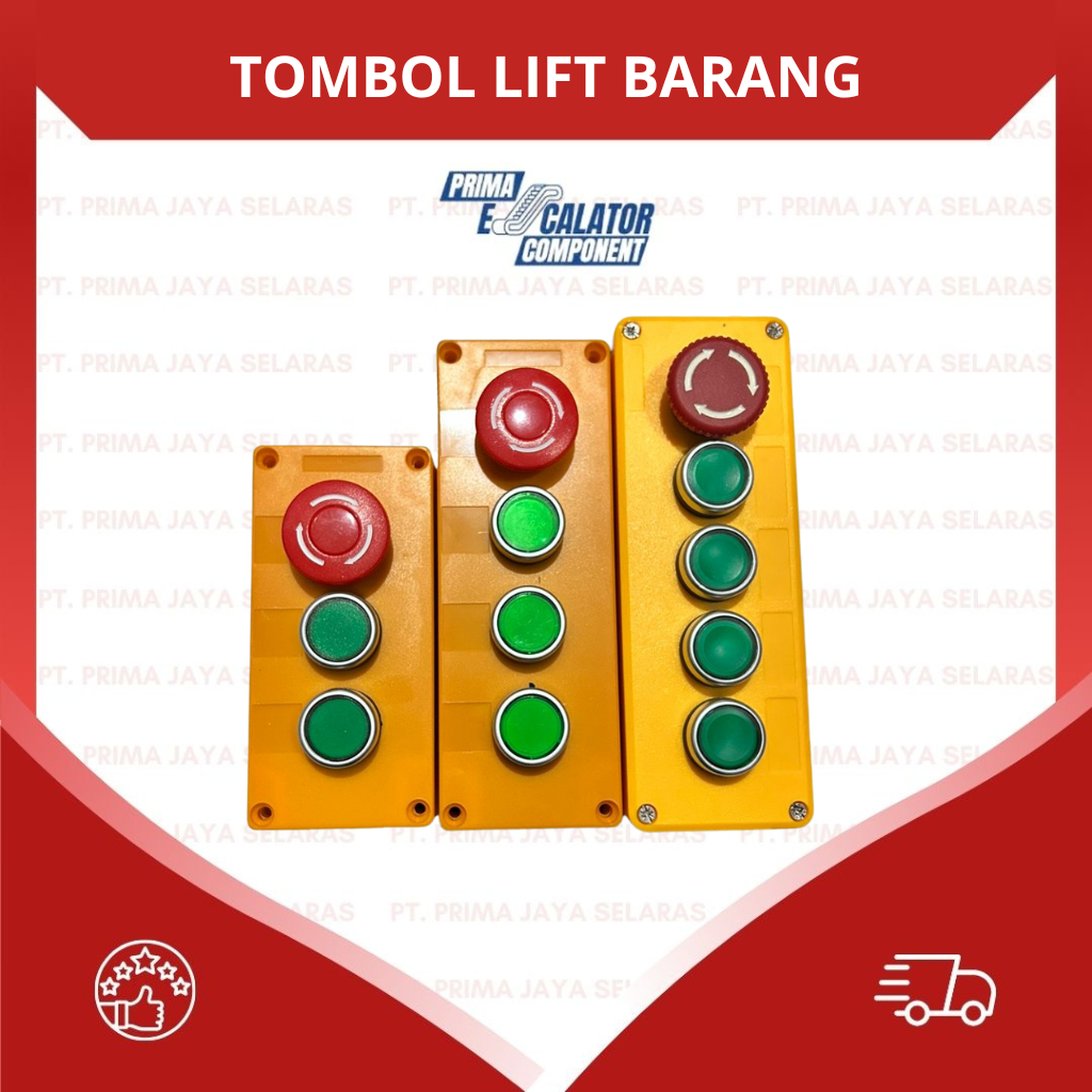 TOMBOL LIFT BARANG 2 LANTAI/3LANTAI/4LANTAI