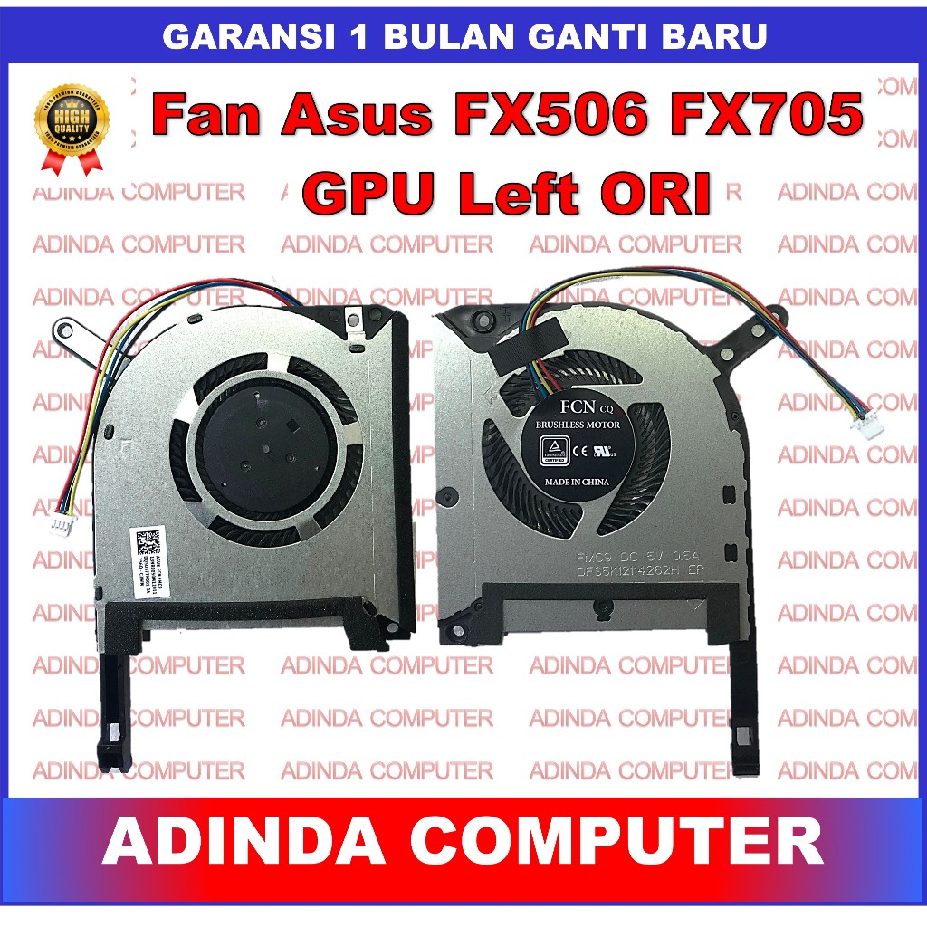 Fan Asus ROG TUF FX506 FX505GE FX505GM FX505GT FX505GU FX506 GPU ORI
