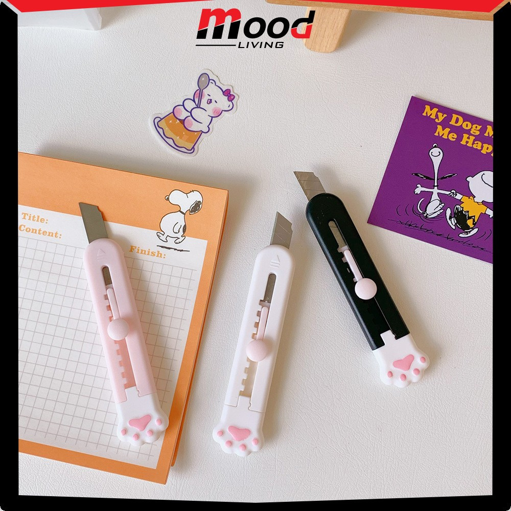 

EC Cutter Mini Motif Animal Portable Cutter Unboxing Paket / Kater Mini Pisau Pemotong Kertas Karakter Hewan Mood Living C786