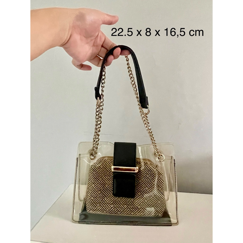 Tas transparan bening