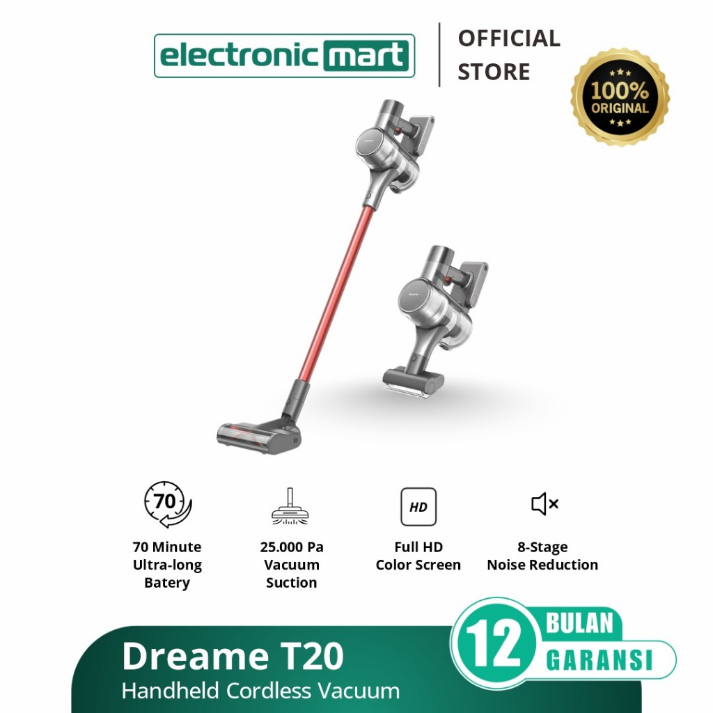Dreame T20 Handheld Vacuum Cordless