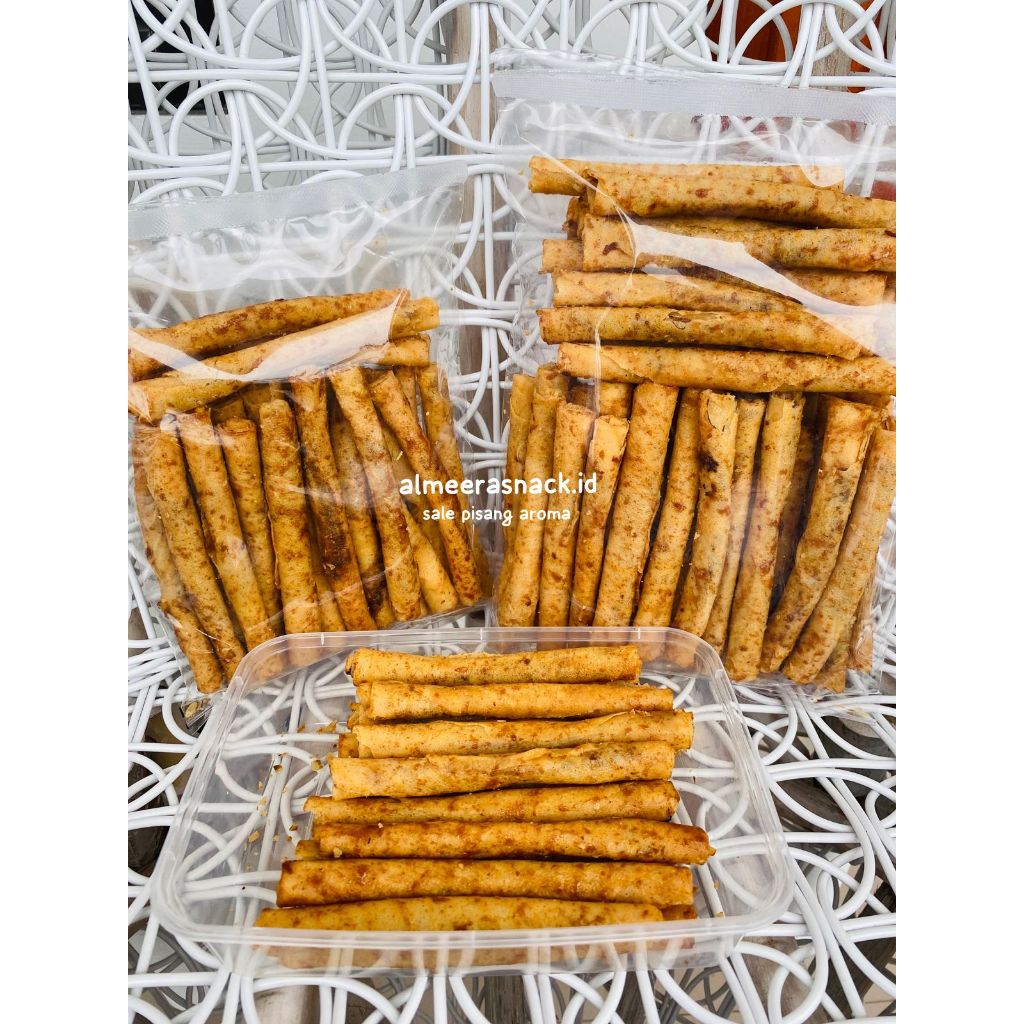 

sale pisang aroma crispy/pisang aroma/sale aroma caramel 150gr/200gr/400gr free packing kardus