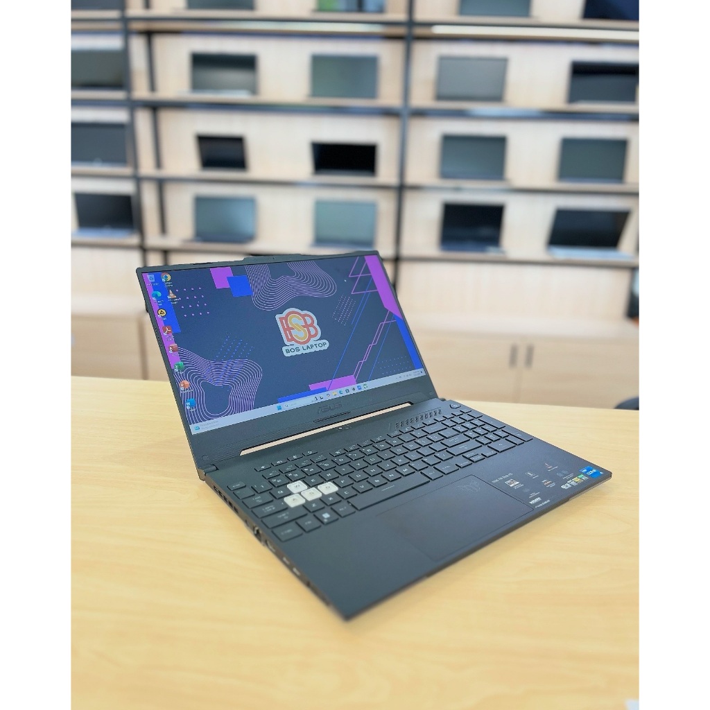 ASUS TUF Dash F15 FX517ZC – i5-12450H – RTX 3050 – SSD 512GB – Mulus