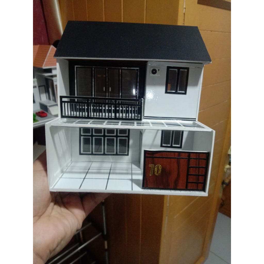 maket rumah minimalis 9