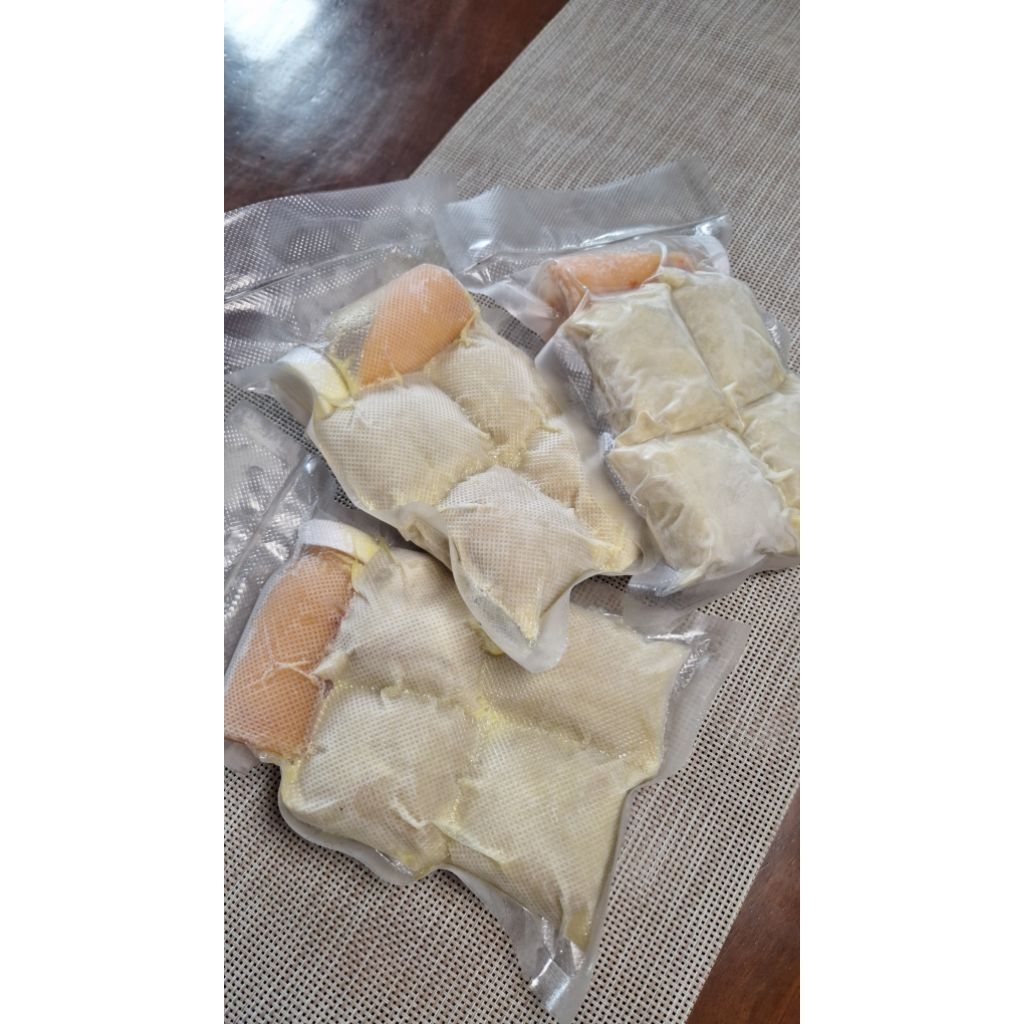 

Dimsum Goreng Keju Lumer Isi 4+Saus Pedas Manis