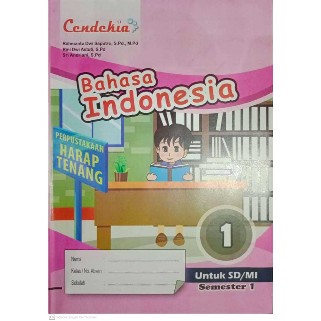 

MODUL PENDAMPING BAHASA INDONESIA SD/MI CENDEKIA KELAS 1-6 SEMESTER 1