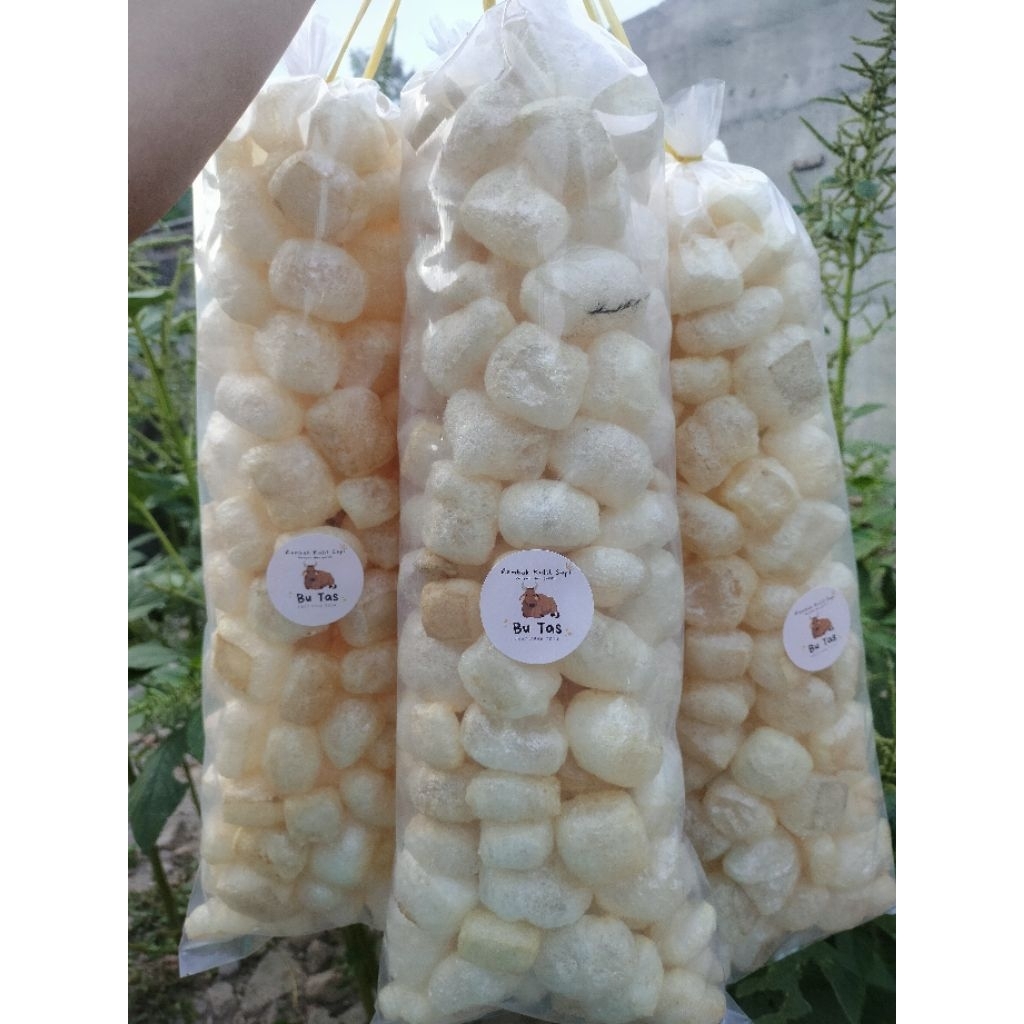 

Kerupuk Kulit Sapi Cap Bu Tas | Rambak Asli Gurih Renyah Isi 1 Ball Kerupuk Kulit Dorokdok Rambak Kulit Sapi Cemilan Longsongan Ball