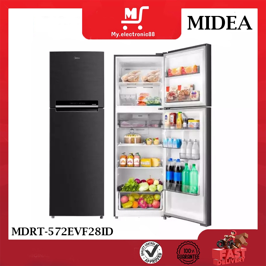 MIDEA KULKAS 2 PINTU EVEREST MDRT-572EVF28ID