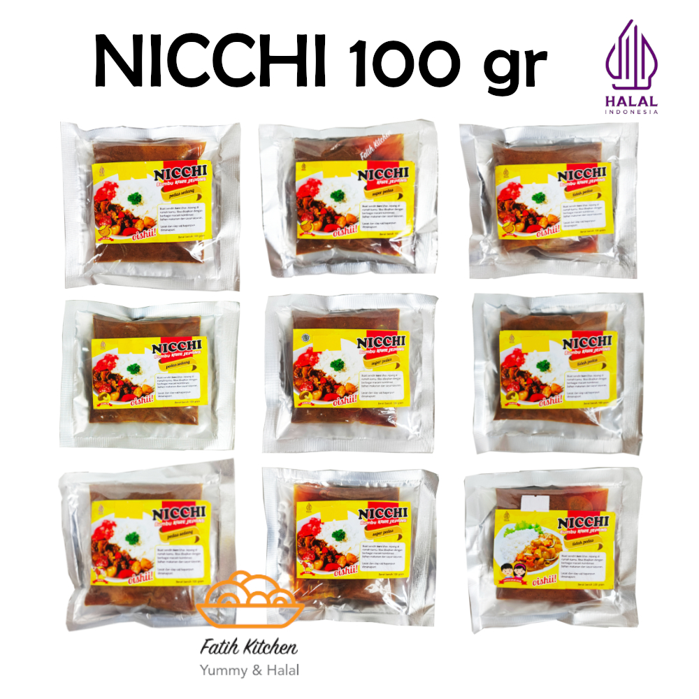 

Bumbu Kare Jepang Nicchi 100gr - Halal MUI