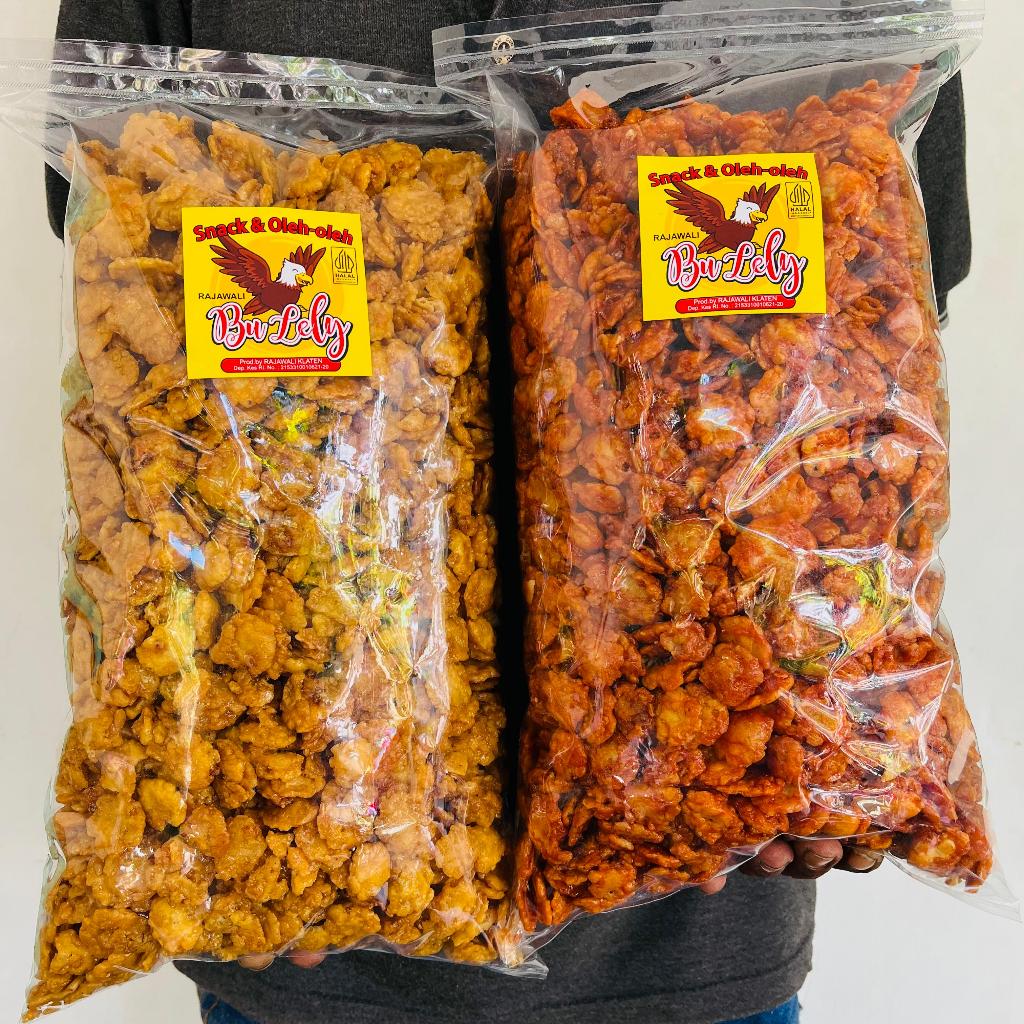 

3kg EMPING MELINJO PEDAS MANIS GONGSO GULA MERAH LENGKET RENYAH PREMIUM RAJAWALI BU LELY MEDEM Food Snacks BALADO