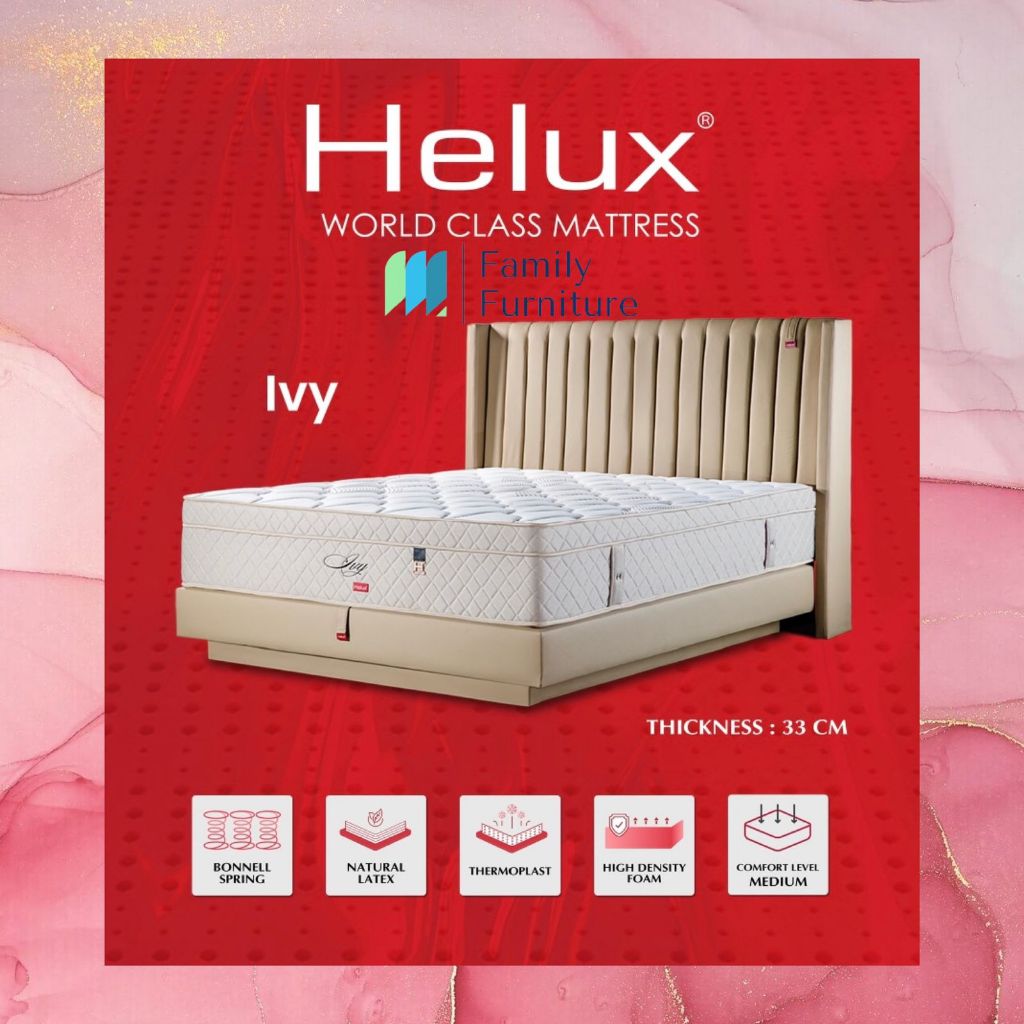 Springbed Helux Latex Ivy - MATRAS ONLY - 180 x 200