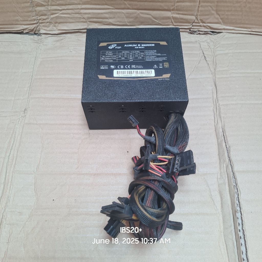 PSU FSP AURUM SERIES AU-500 500W 80+ GOLD