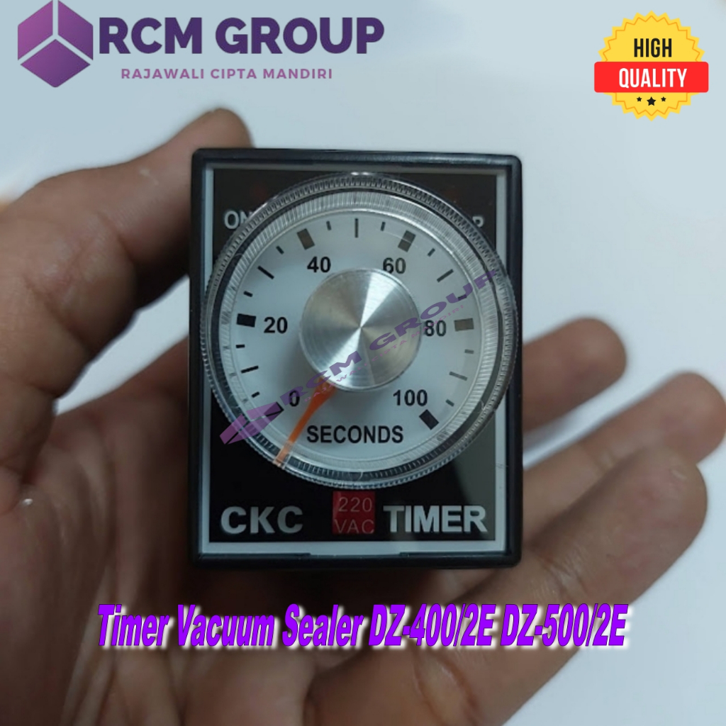 Timer 100s mesin vacuum sealer DZ-400/2E DZ-500/2E Hualian Wirapax