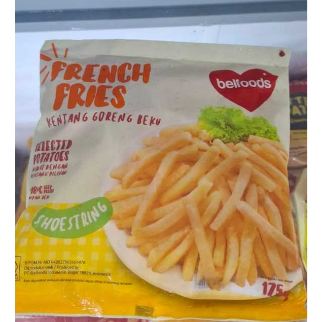 

kentang goreng belfoods 175g / FRENCH FRIES