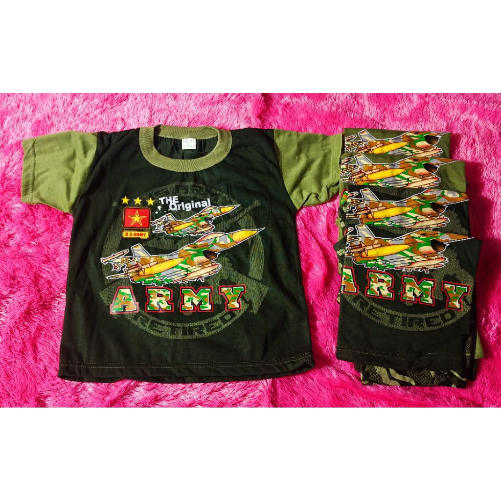 Candy Kids, Army. Setelan baju anak Cowok