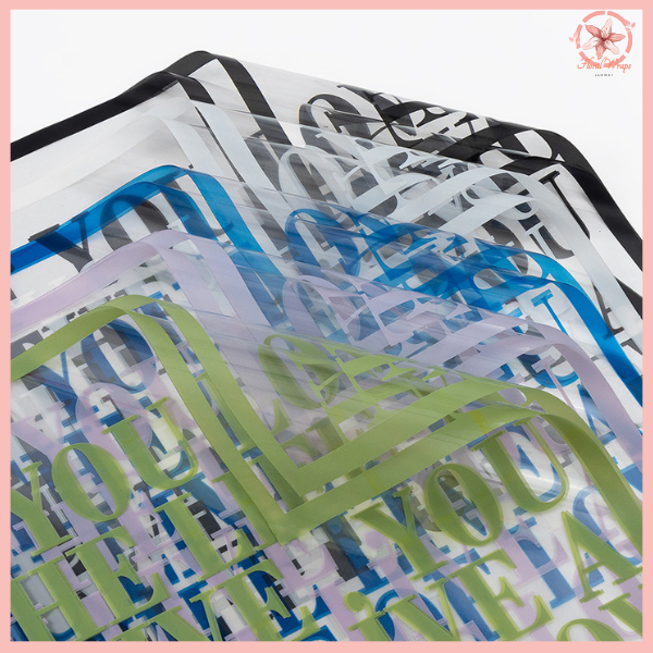 

PACK 20 Kertas Buket Bunga Transparan Flower Wrapping Paper Cellophane Transparan KB6124