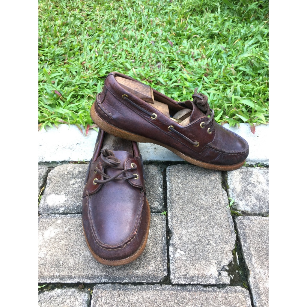 Sepatu Second Original Kulit Sperry Top Siders