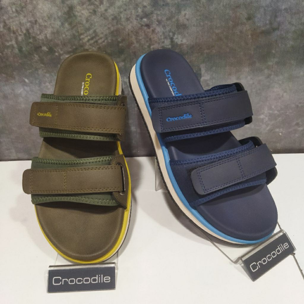 CROCODILE sandal  pria koleksi baru