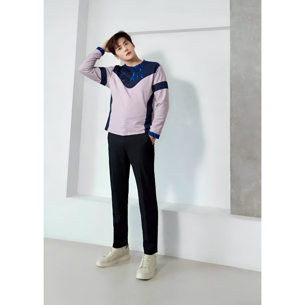 baju koko warna taro LENGAN PANJANG