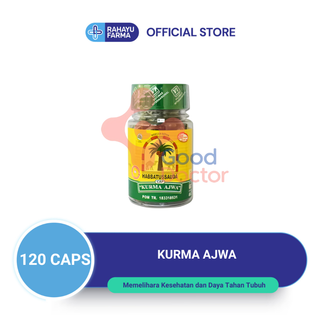 

KURMA AJWA 120 – Kurma Ajwa berkualitas premium, manis alami dan penuh nutrisi untuk energi harian.