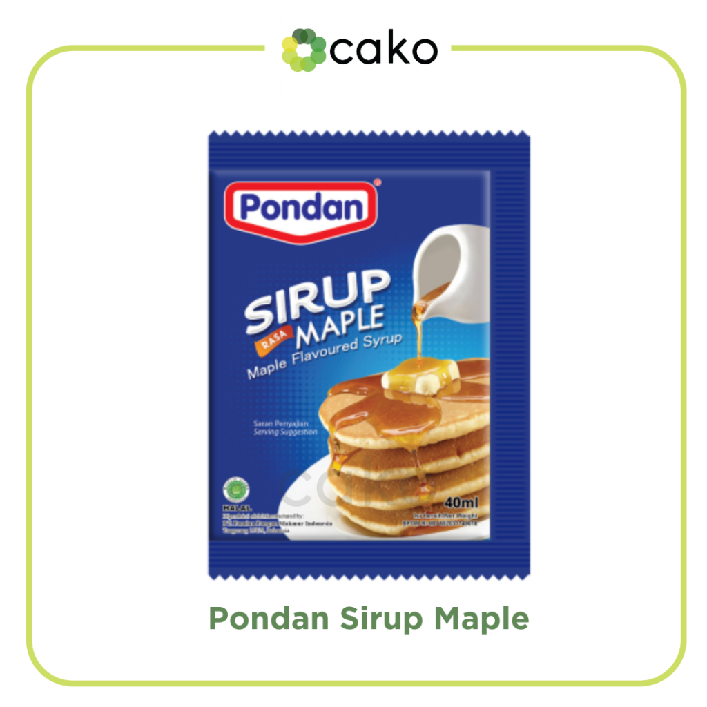 

Pondan Sirup Maple 40ml / Maple Syrup