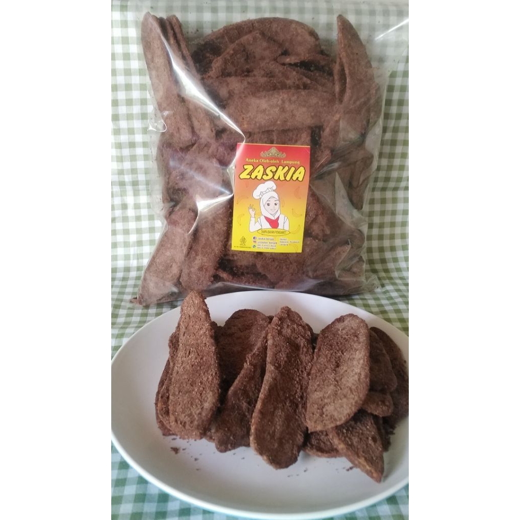

keripik pisang coklat