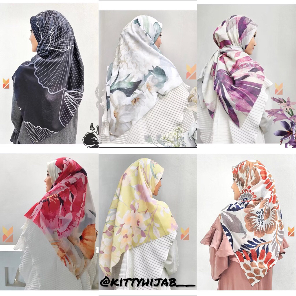 KITTY HIJAB MOTIF YHUMA LUXURY