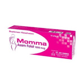 Momma Asam folat 1000mcg Harga per box
