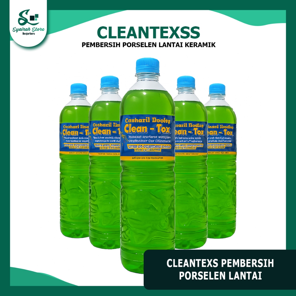 Cleantexs Pembersih Lantai Porcelen / CleanTexs Kemasan 1,5 Liter