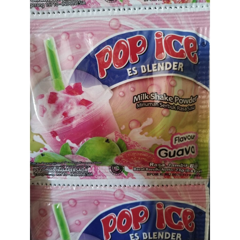 

Pop Ice es blander 1renteng 10's