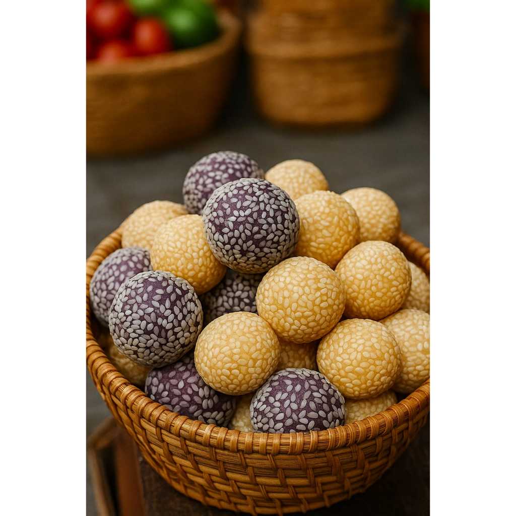 

Jajan pasar kue basah ONDE-ONDE