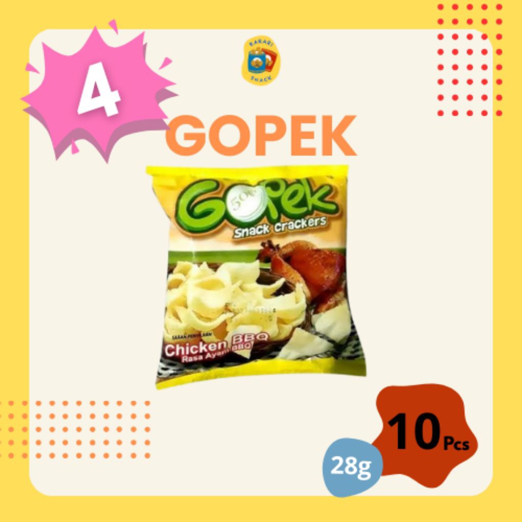

RS [BUNDLING 4 PACK] Gopek (28g) Doraemon BERHADIAH (30g) ATIRA Snack (30g) perpack isi 10pcs