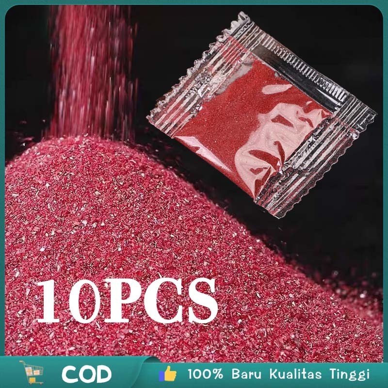 

Bubuk Zhu Sha Tinta Merah Cinnabar 80g Sudah Diberkahi Vermillion Sand Pasir Merah Bubuk Merah