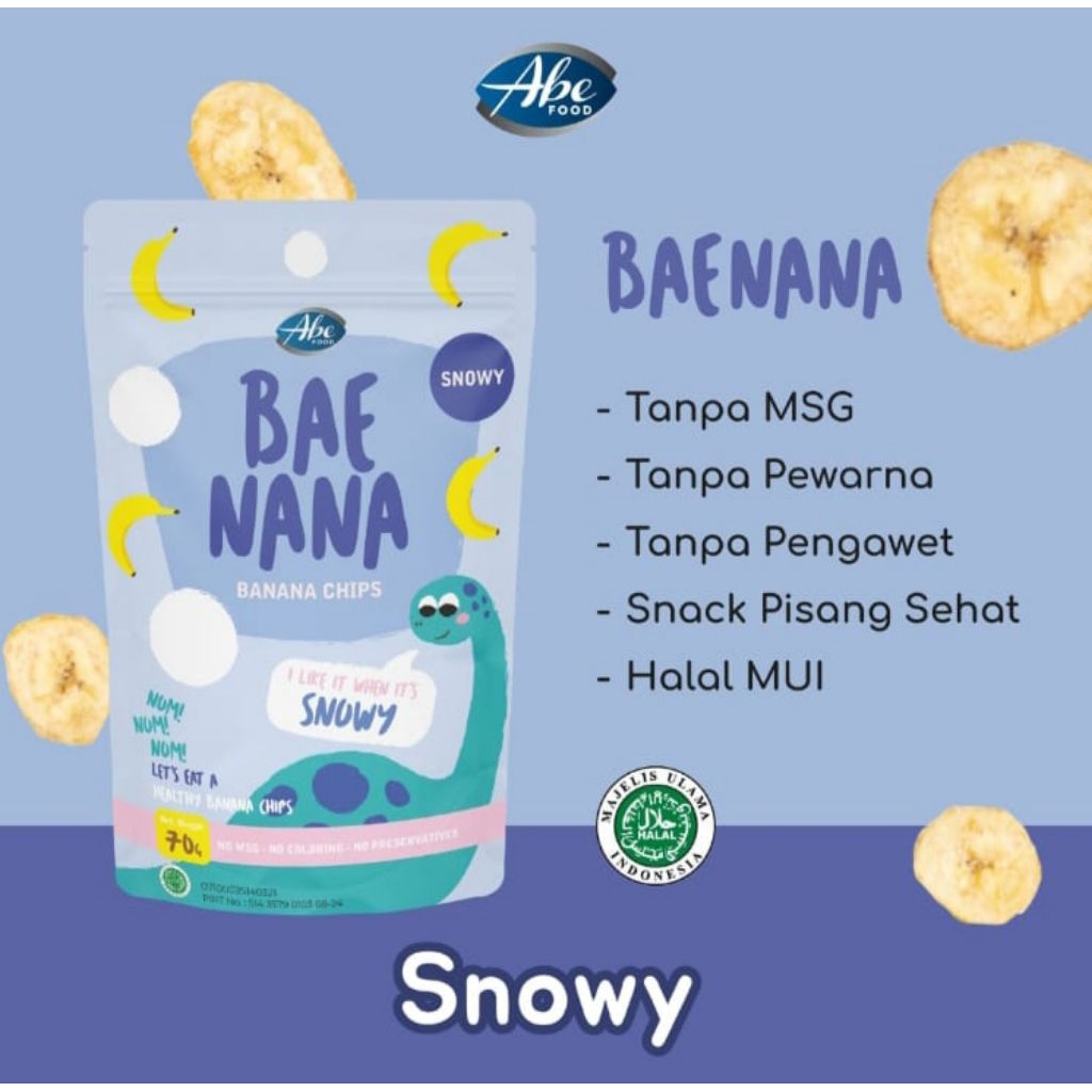 

ABE FOOD Bae Nana Banana Chips