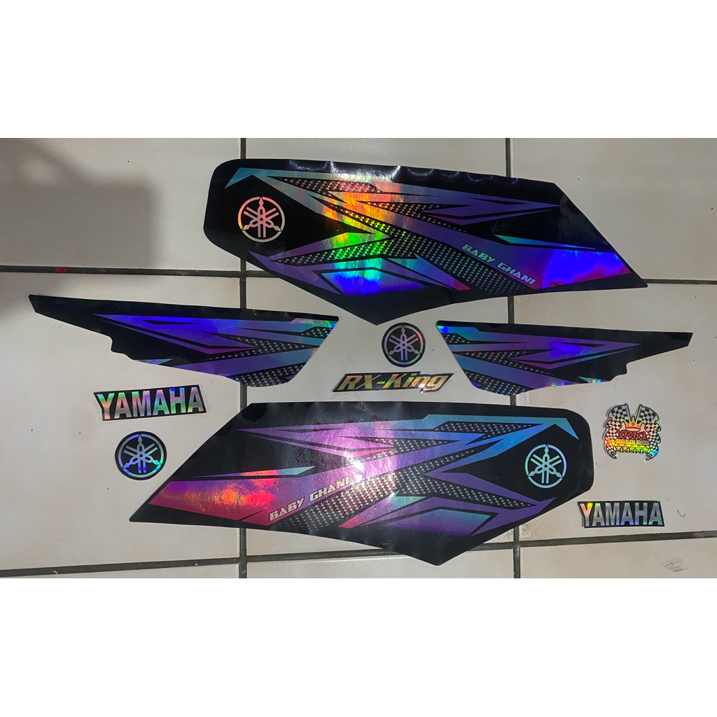 striping rx king hologram variasi