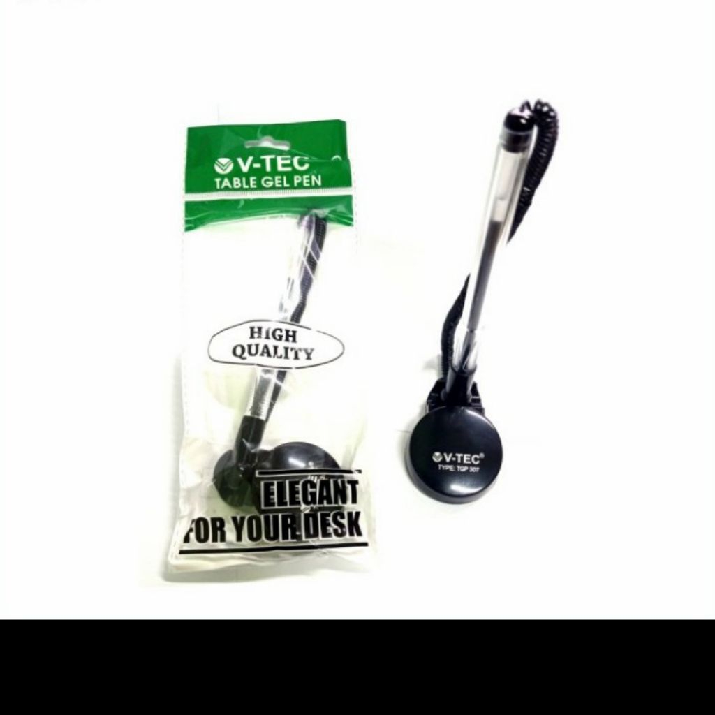 

V-TEC TABLE GEL PEN TYPE TGP 207 HITAM
