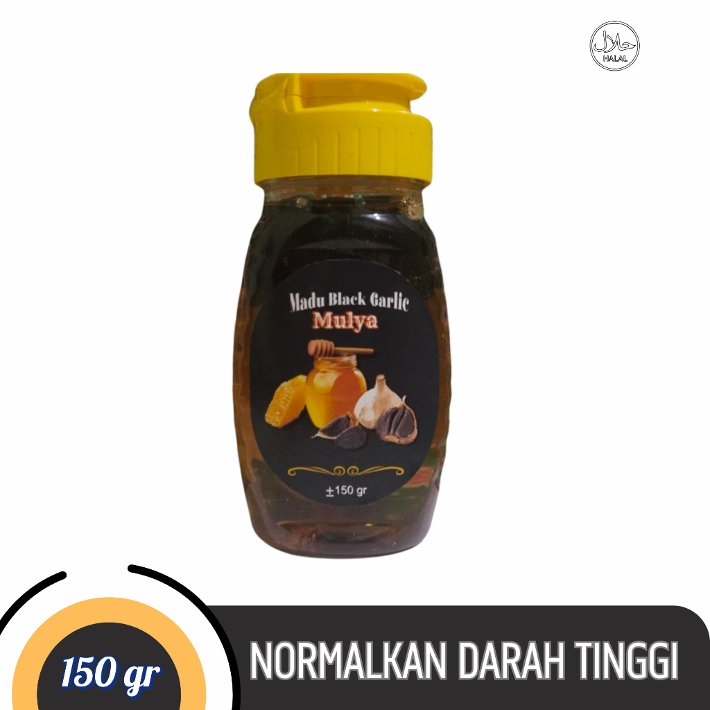 

Madu Black Garlic 150 gr | Madu Bawang Hitam Herbal Premium Original | Black Garlic Honey Alami untuk Stamina Vitalitas Energi Daya Tahan Tubuh Imunitas Pria Wanita | Madu Herbal Bawang Hitam Kaya Antioksidan Sehat