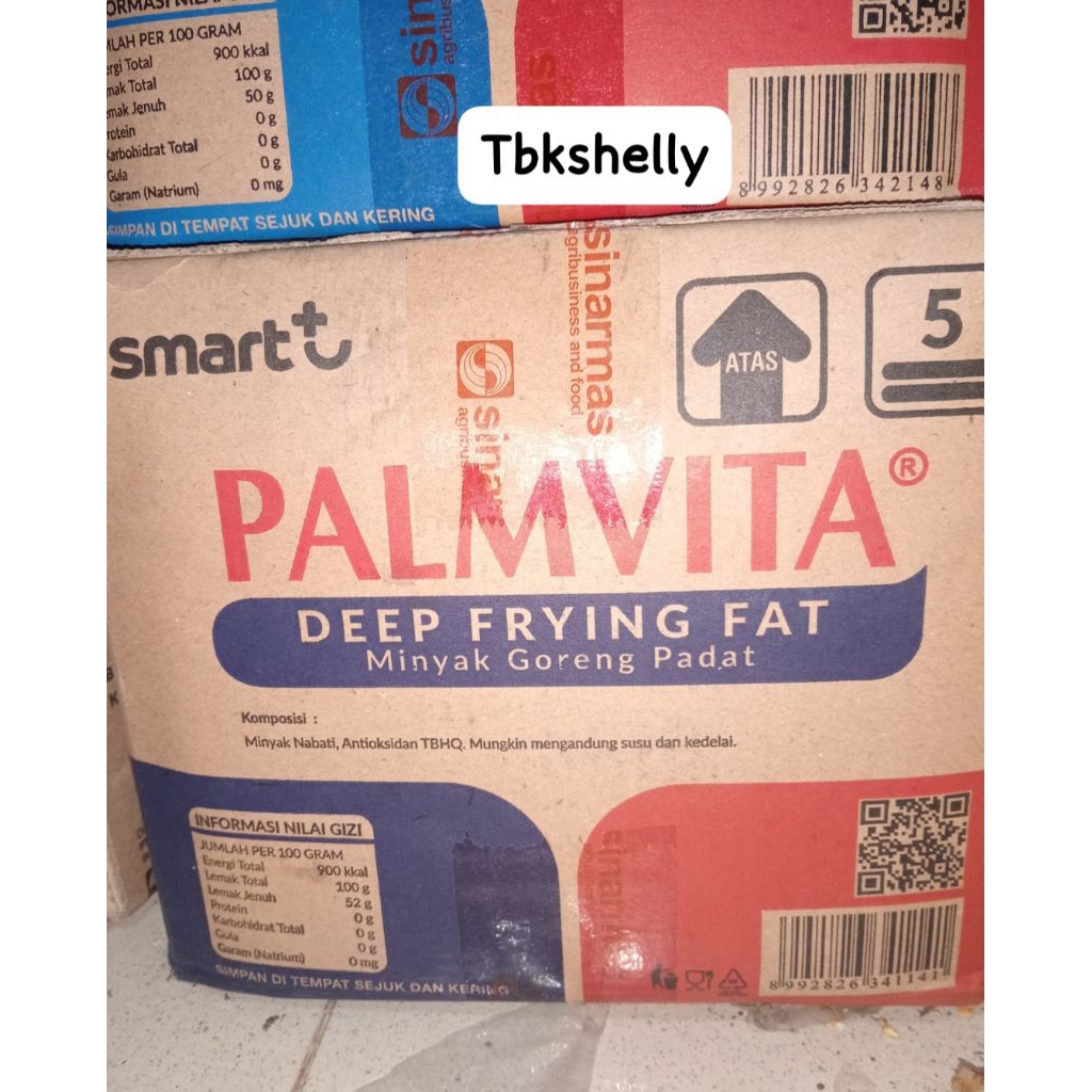 Palmvita minyak padat//minyak beku repack 500gr