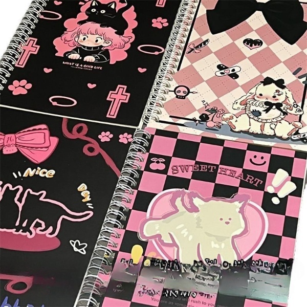 

HG94 BUKU TULIS A5/NOTEBOOK A5/BUKU DIARY A5 MOTIF KARAKTER LUCU BISA COD