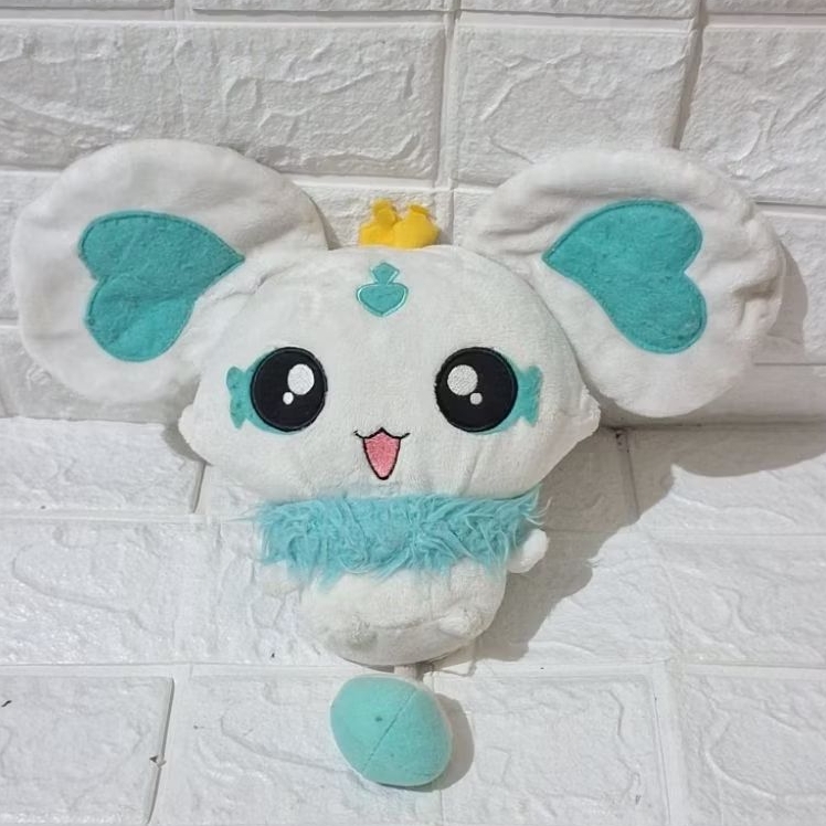 boneka pollun dari anime futari wa pretty cure max heart boneka putih karakter pollun maskot peri ka