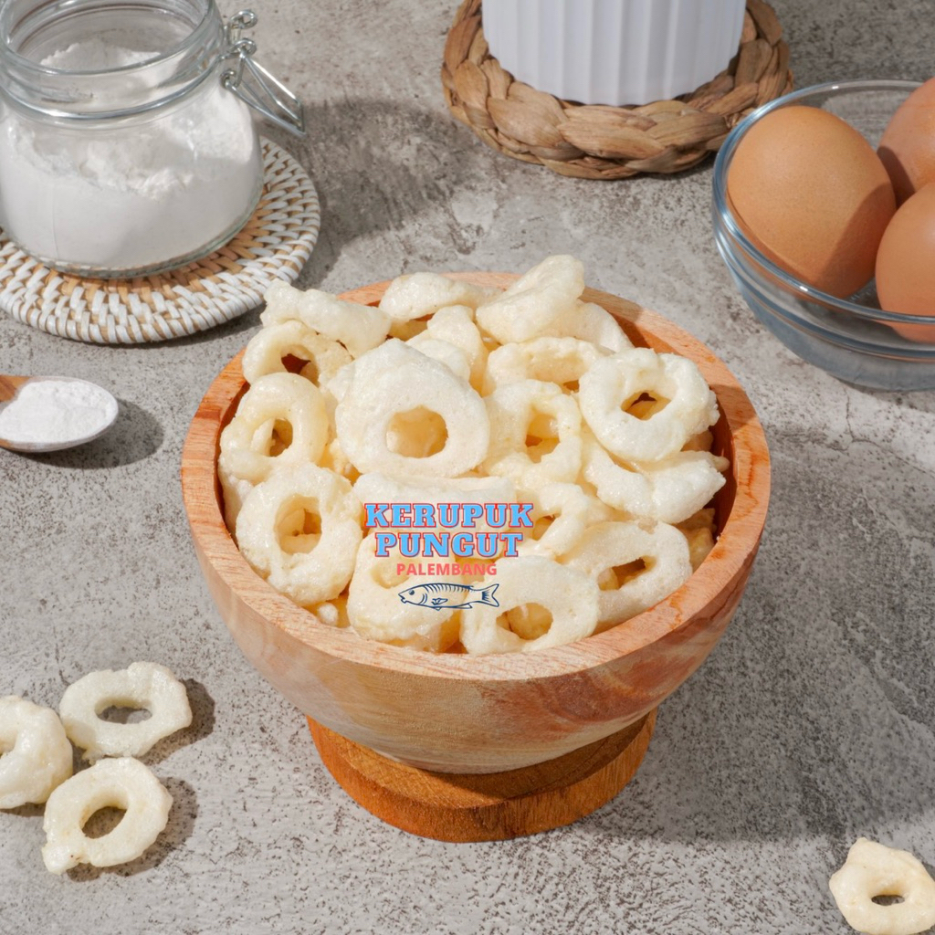 

KERUPUK PUNGUT - KERUPUK REMPESAN IKAN TENGGIRI PREMIUM ASLI PALEMBANG 110GR BY KERUPUKPUNGUT PALEMBANG
