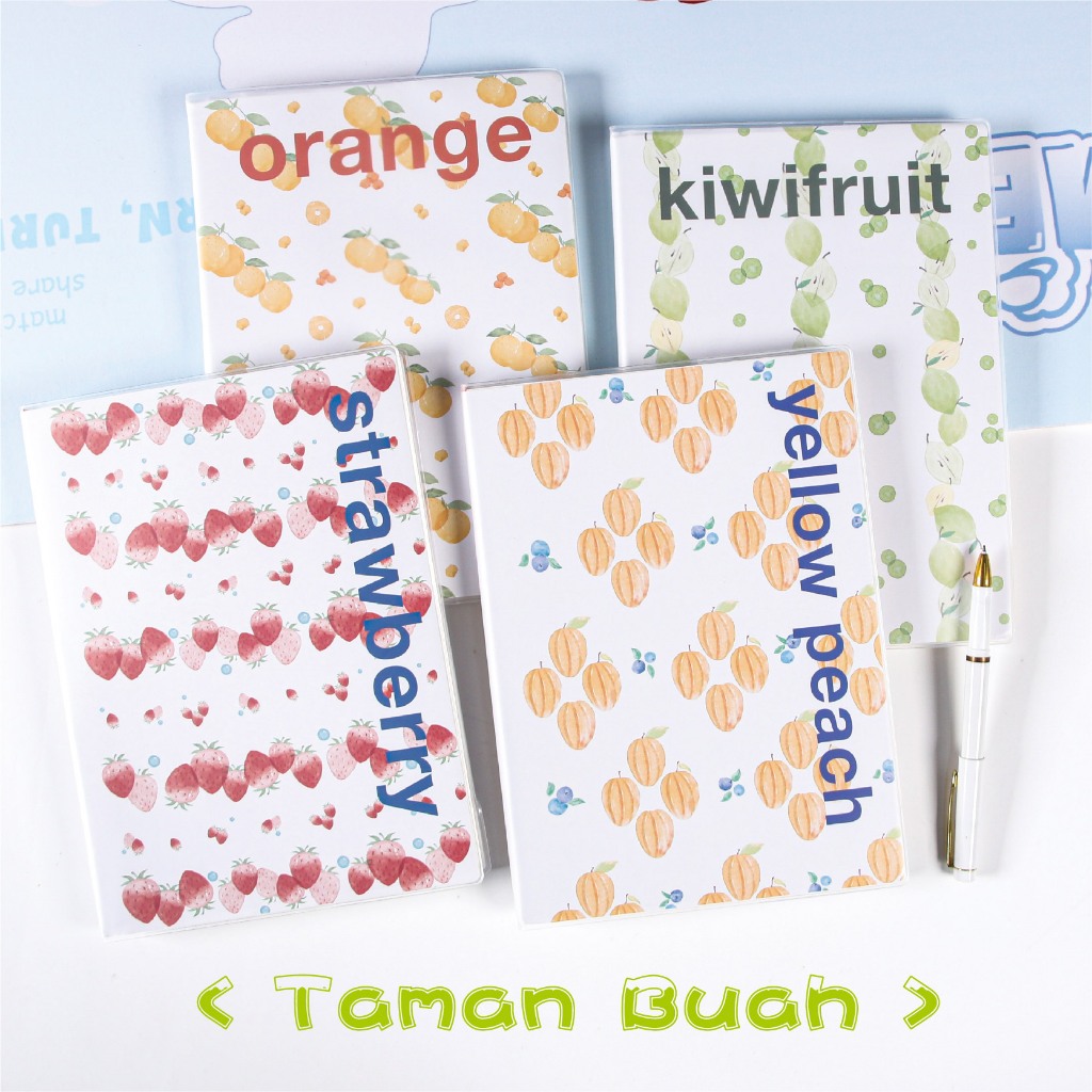 

Seri Taman Buah Tahan Air Dan Notebook Anti-Pewarnaan A5/B5 Cover Book Cover Paper Berkentut Harian Notebook Kelas Daily Buku Perencanaan Lucu Mahasiswa Buku