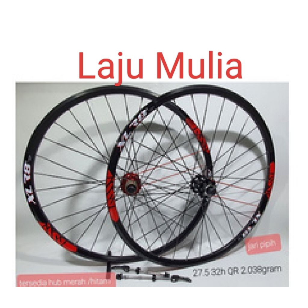 WHEELSET 27.5 32 HOLE XRL8 QR OLD FRONT 100/REAR 135