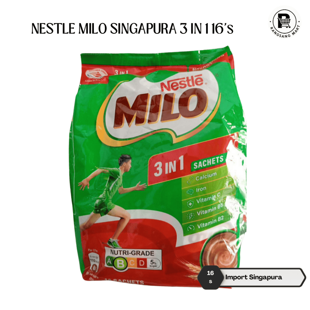 

NESTLE MILO SINGAPURA 3 IN 1 16's (Exp 11 November 2025)