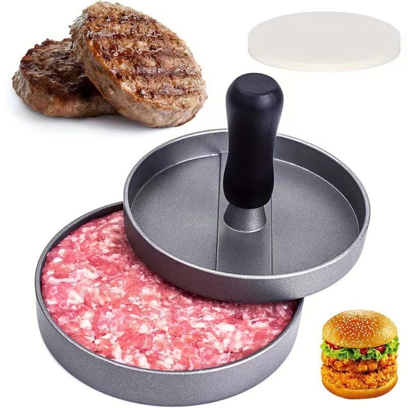 Cetakan Press Daging Hamburger Alat Cetak Daging Burger Cetakan Burger Patty Cetakan Daging Beef