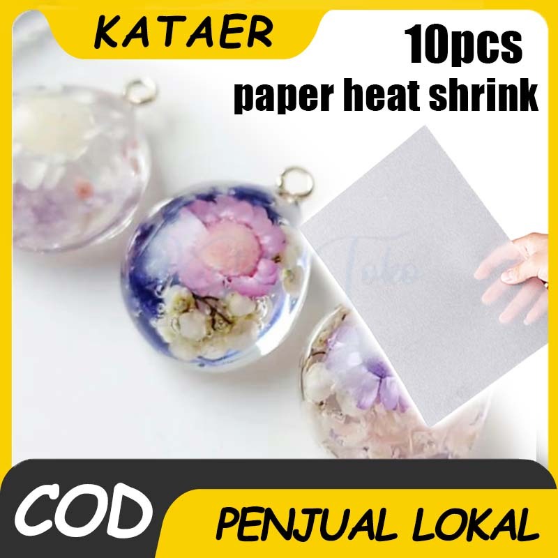 

10PCS Kertas Shrink A4 - Kertas Penyusut Dengan Panas untuk DIY