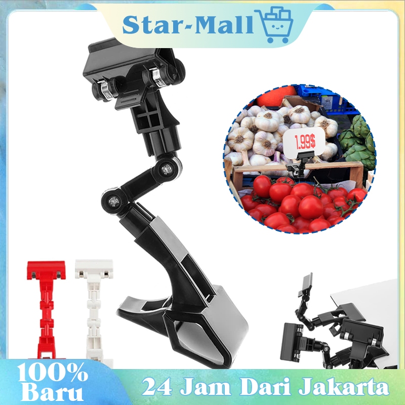 

5Pcs Jepitan Harga Price Tag Penjepit Harga Robot Jepitan Harga Untuk Jualan Promo Sale Penjepit