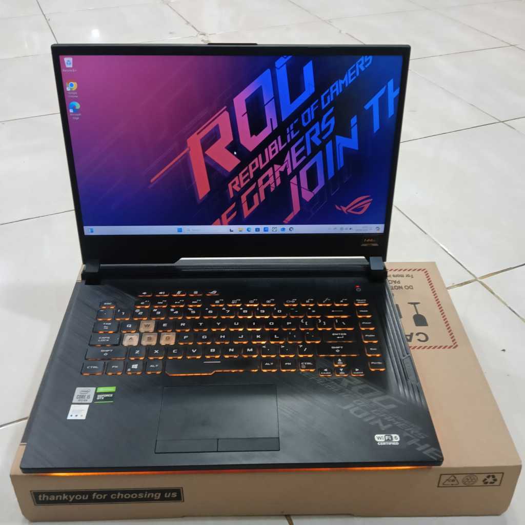 Laptop Asus ROG Strix G512LI ( Republic Of Gamers ), Core i5-10300H, Gen 10th, ###DoubleVga, Intel U