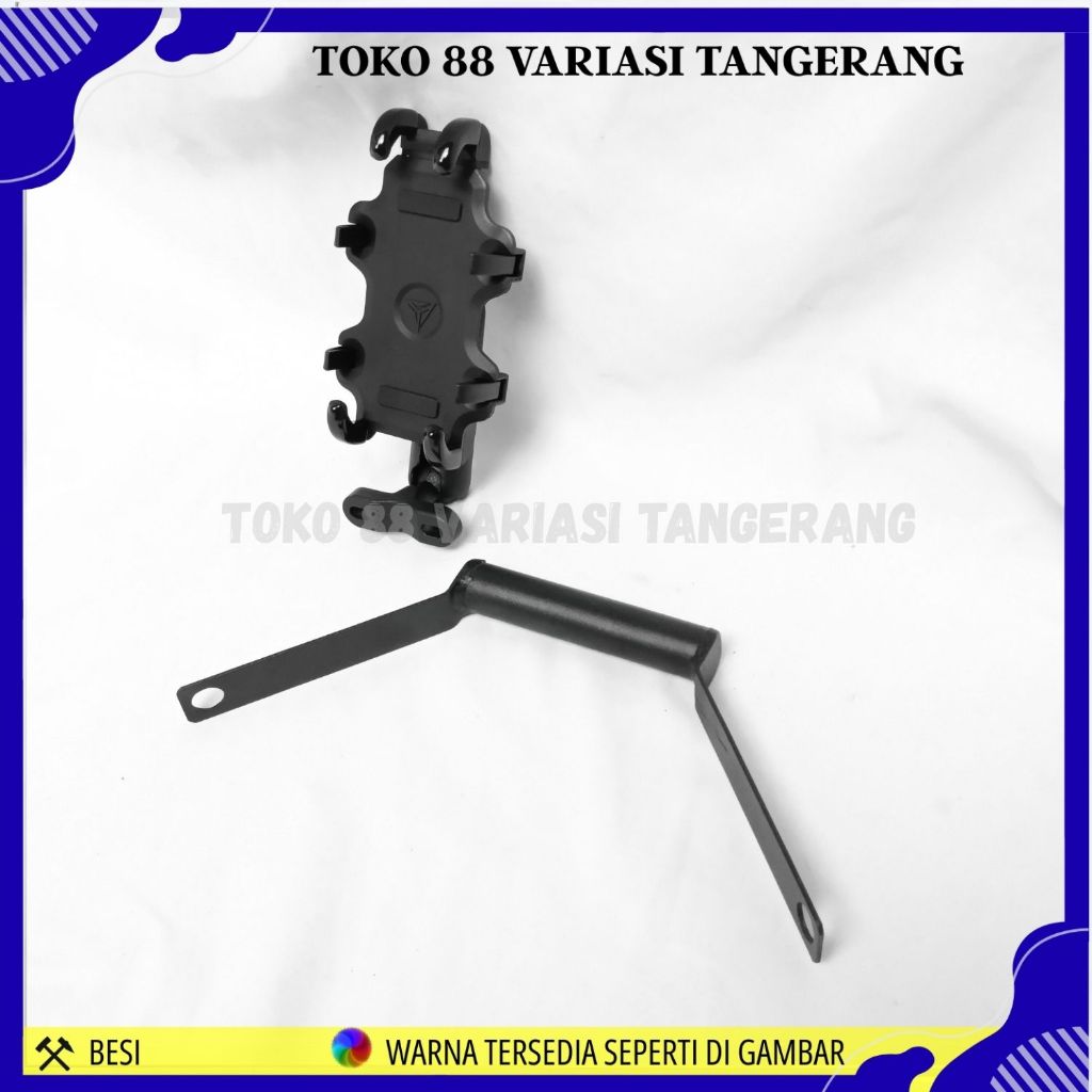 PAKET HOLDER GPS HP CBR 150 PHONE HOLDER MOTOWOLF ALUMUNIUM STANG MOTOR