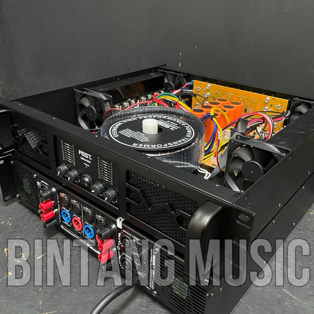 power amplifier fest hmx 4800 original 4 channel FEST HMX4800 / ZPA 4800